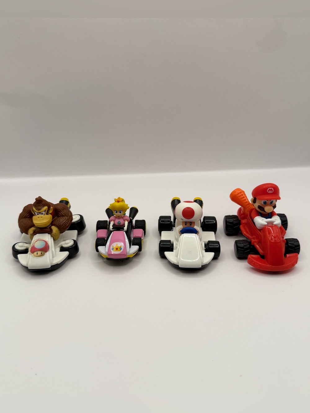 Super Mario Bros Kart Figures Lot